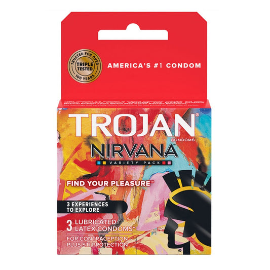 CONDOM TROJAN NIRVANA 6PK