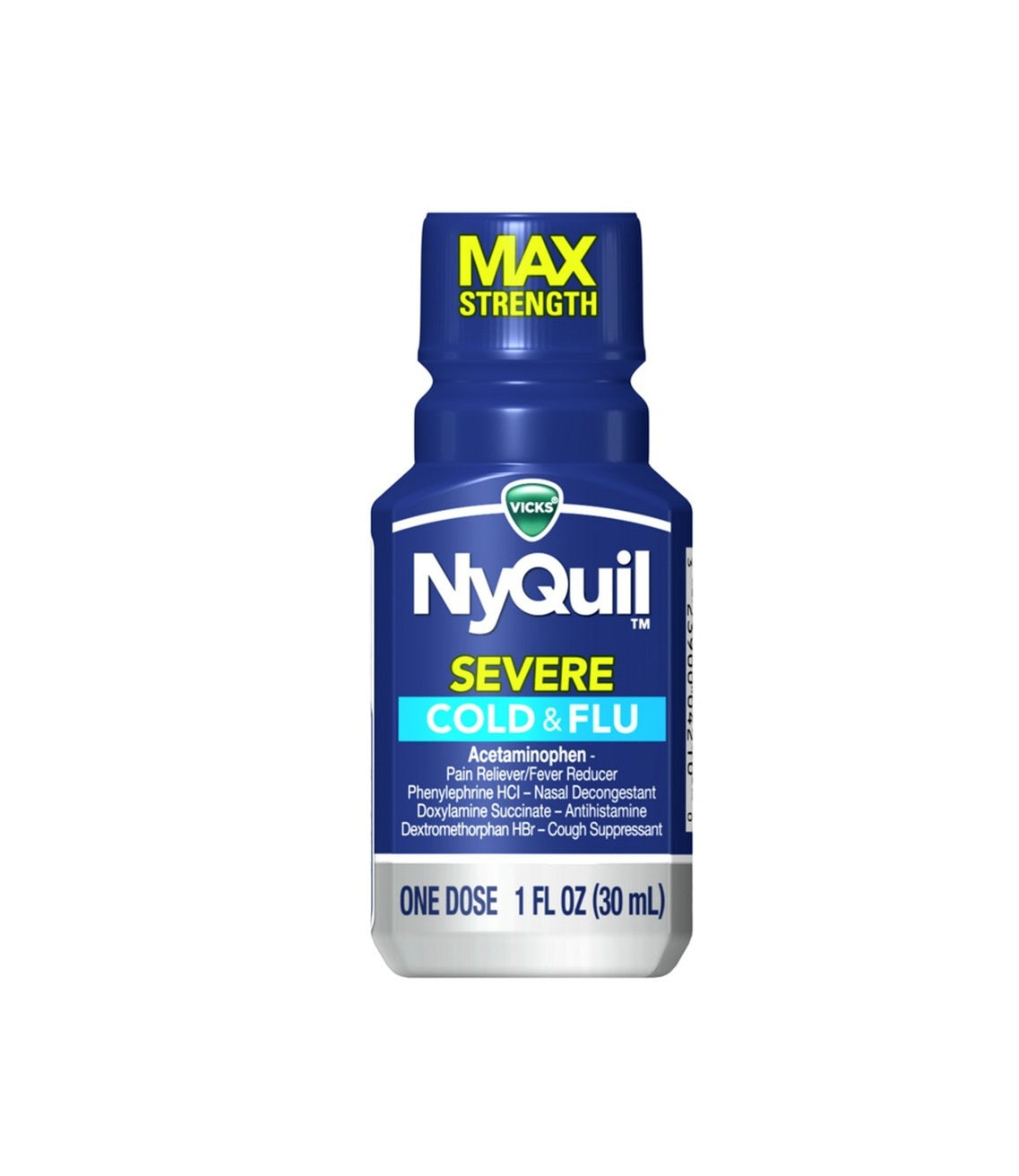 NYQUIL COLD & FLU 1 OZ ONE DOSE SEVERE 1CT
