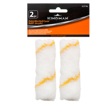 PAINT ROLLER MINI COVER ACRYLIC 2PCS