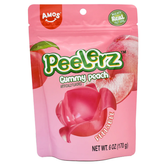 PEELERZ GUMMY PEACH 6OZ 1CT