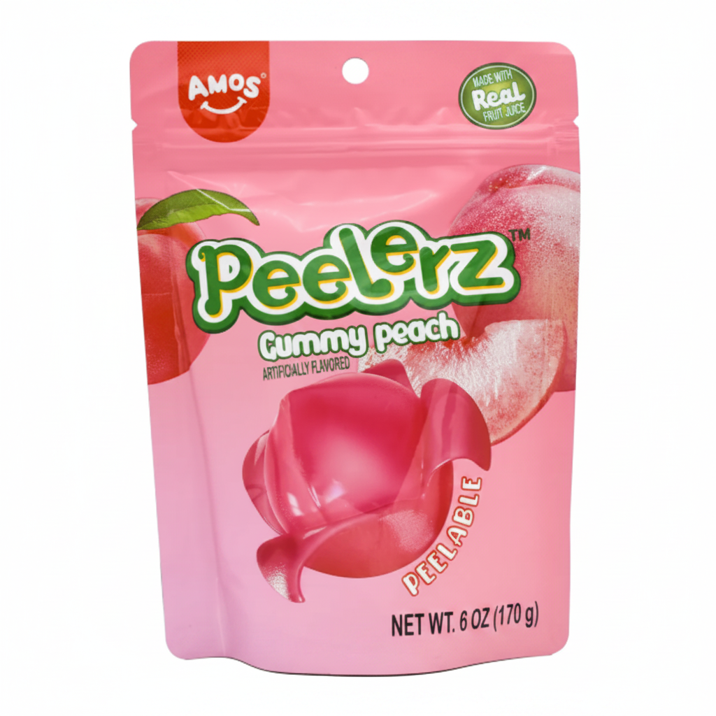 PEELERZ GUMMY PEACH 6OZ 1CT