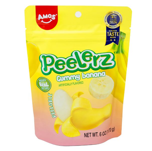 PEELERZ GUMMY BANANA 6OZ 1CT
