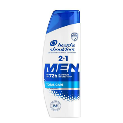 SHAMPOO HEAD & SHOULDERS 2IN1 TOTAL CARE 330ML 1CT