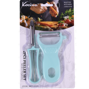PEELER KOCINA 2PC SET 1CT