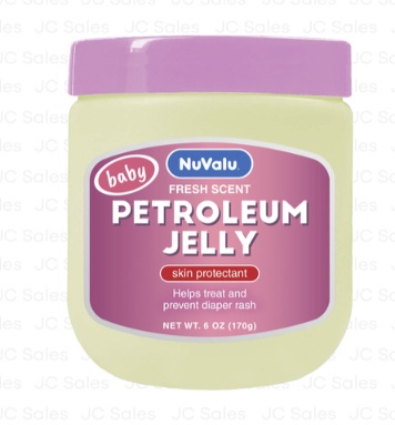 NUVALU PETROLEUM JELLY BABY FRESH SCENT 6 OZ PINK