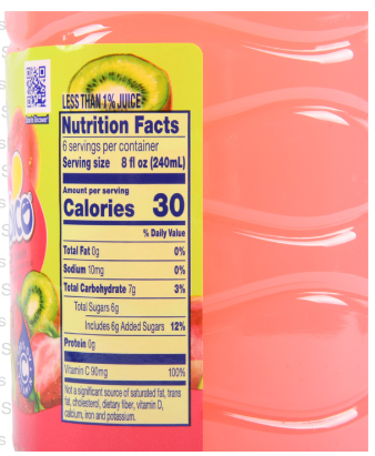 TAMPICO STRAWBERRY KIWI JUICE DRINK 1.42 L 48 OZ 12PK