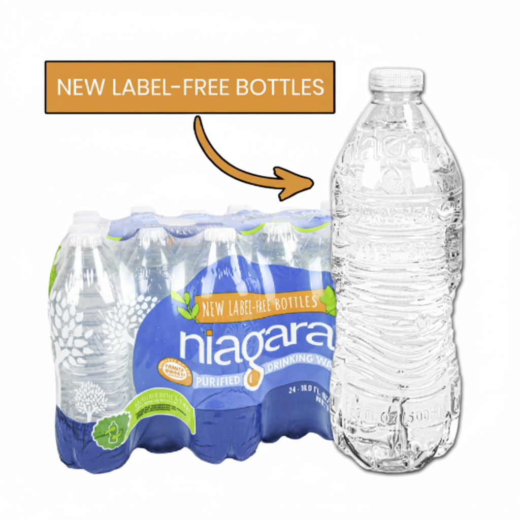 NIAGARA WATER 0.5 LT (16.9 OZ) 24PK 1CT
