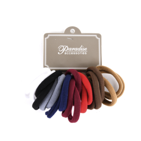 HAIR TIE ASST COLOR 12PK