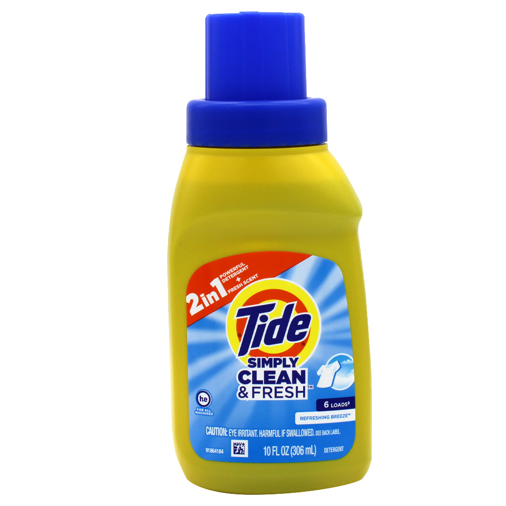 DETERGENT TIDE LIQUID SIMPLY YELLOW 10OZ 1CT