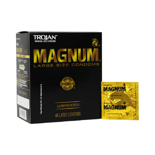 CONDOM TROJAN MAGNUM SINGLE BOX 40PK