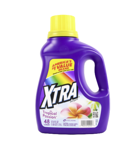 DETERGENT XTRA LIQUID TROPICAL PASSION 57.6OZ 1CT