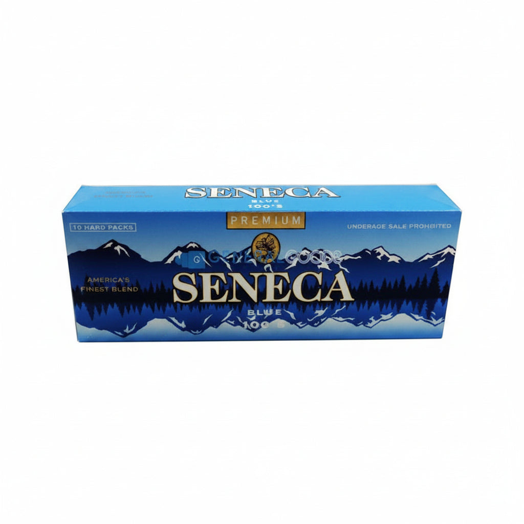 CIGARETTES SENECA CARTON BLUE 100'S 10PK
