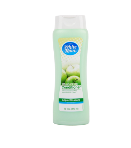 CONDITIONER WHITE RAIN APPLE BLOSSOM 15OZ 1CT