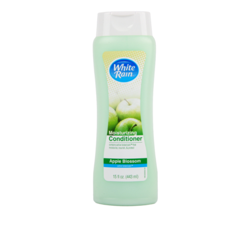 CONDITIONER WHITE RAIN APPLE BLOSSOM 15OZ 1CT