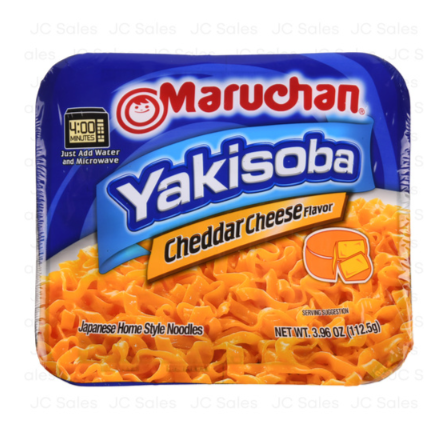SOUP MARUCHAN YAKISOBA CHEDDER CHEESE 4OZ 8PK