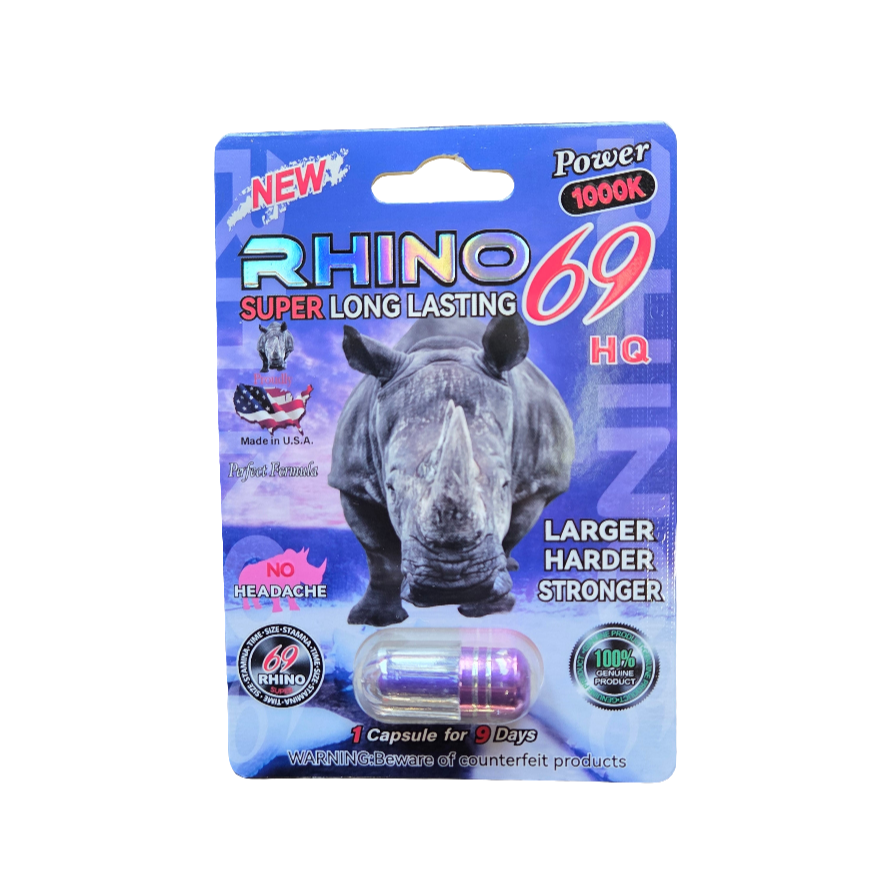 RHINO PILLS 69 100K 24PK 1CT