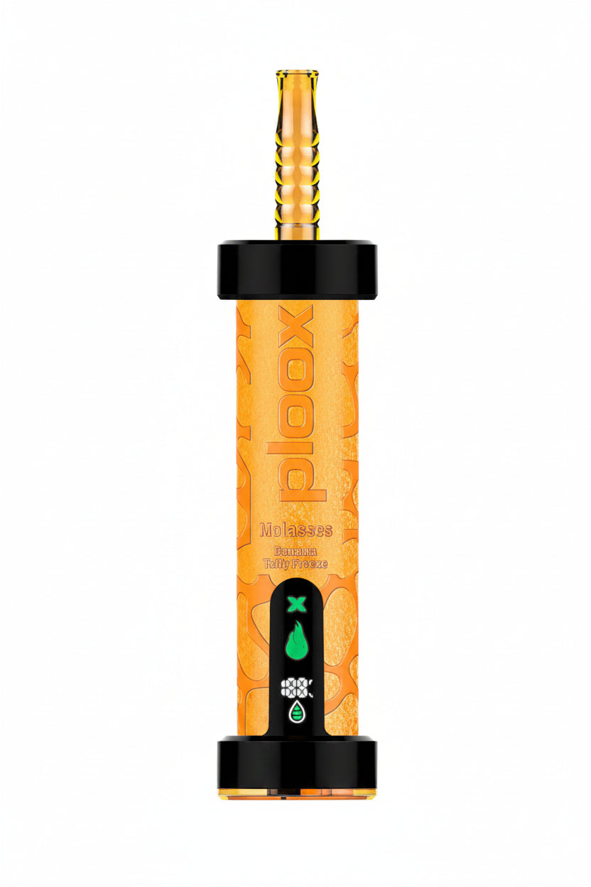VAPE PLOOX MOLASSES BANANA TAFFY FREEZE 75K DISPOSABLE 5PK