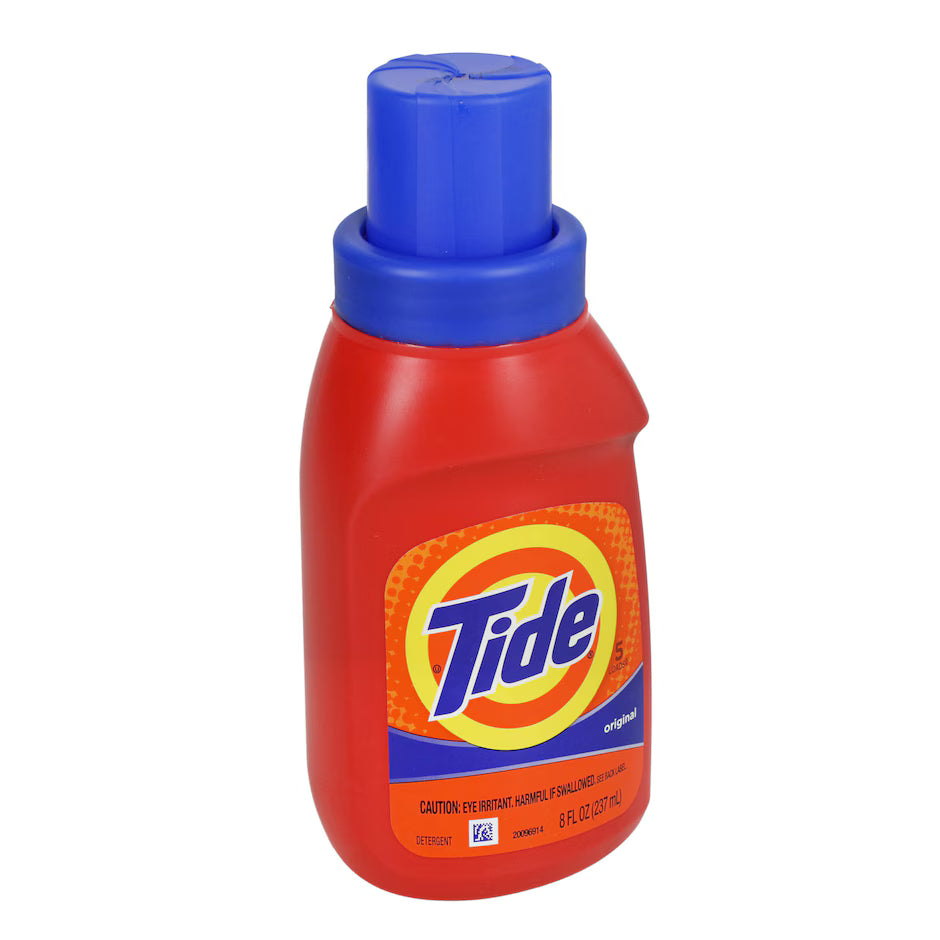 DETERGENT TIDE LIQUID 8OZ ORIGINAL 1CT