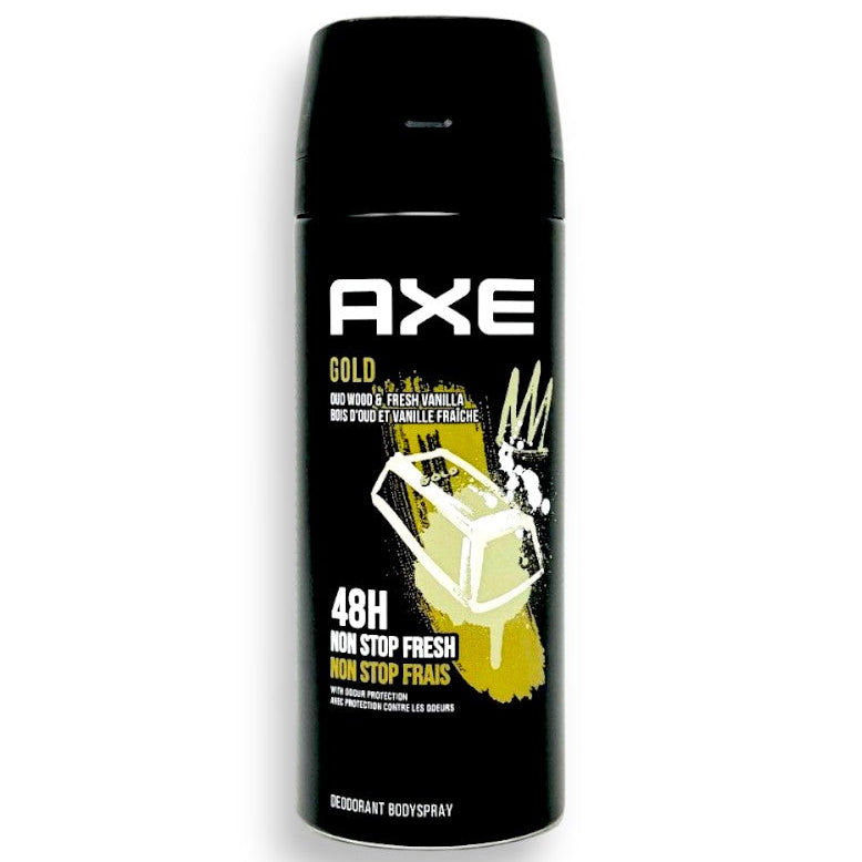 AXE DEODORANT BODY SPRAY GOLD 150ML 1CT