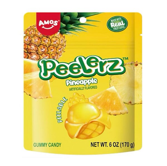 PEELERZ GUMMY PINEAPPLE 6OZ 1CT