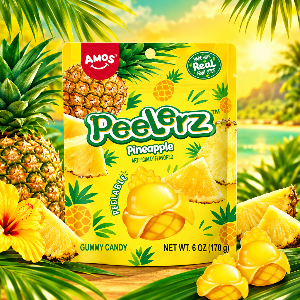 PEELERZ GUMMY PINEAPPLE 6OZ 1CT