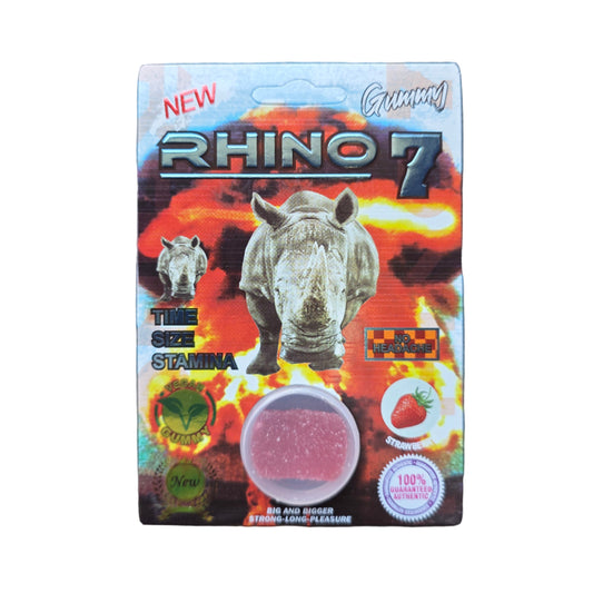 RHINO7 GUMMY MALE ENHANCEMENT 1CT 24PK