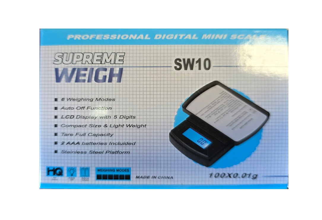 SCALE SUPREME WEIGH MINI SW10 100 * 0.1G 1CT