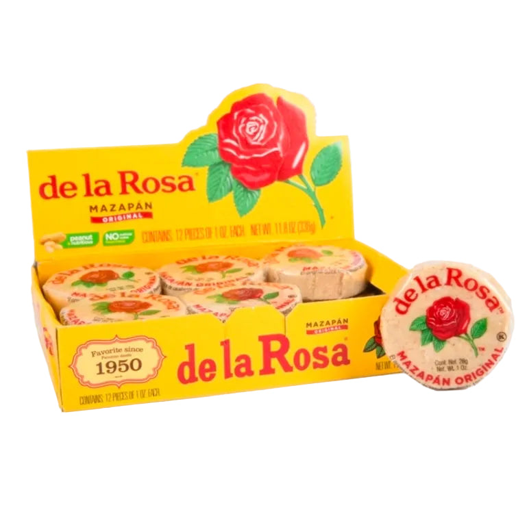 DE LA ROSA MAZAPAN CANDY 12 CT
