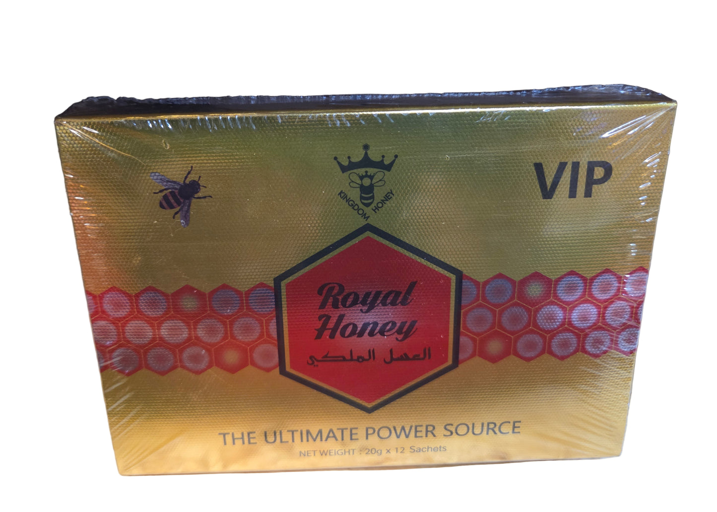 HONEY ROYAL POUCH STAMPED 12PK