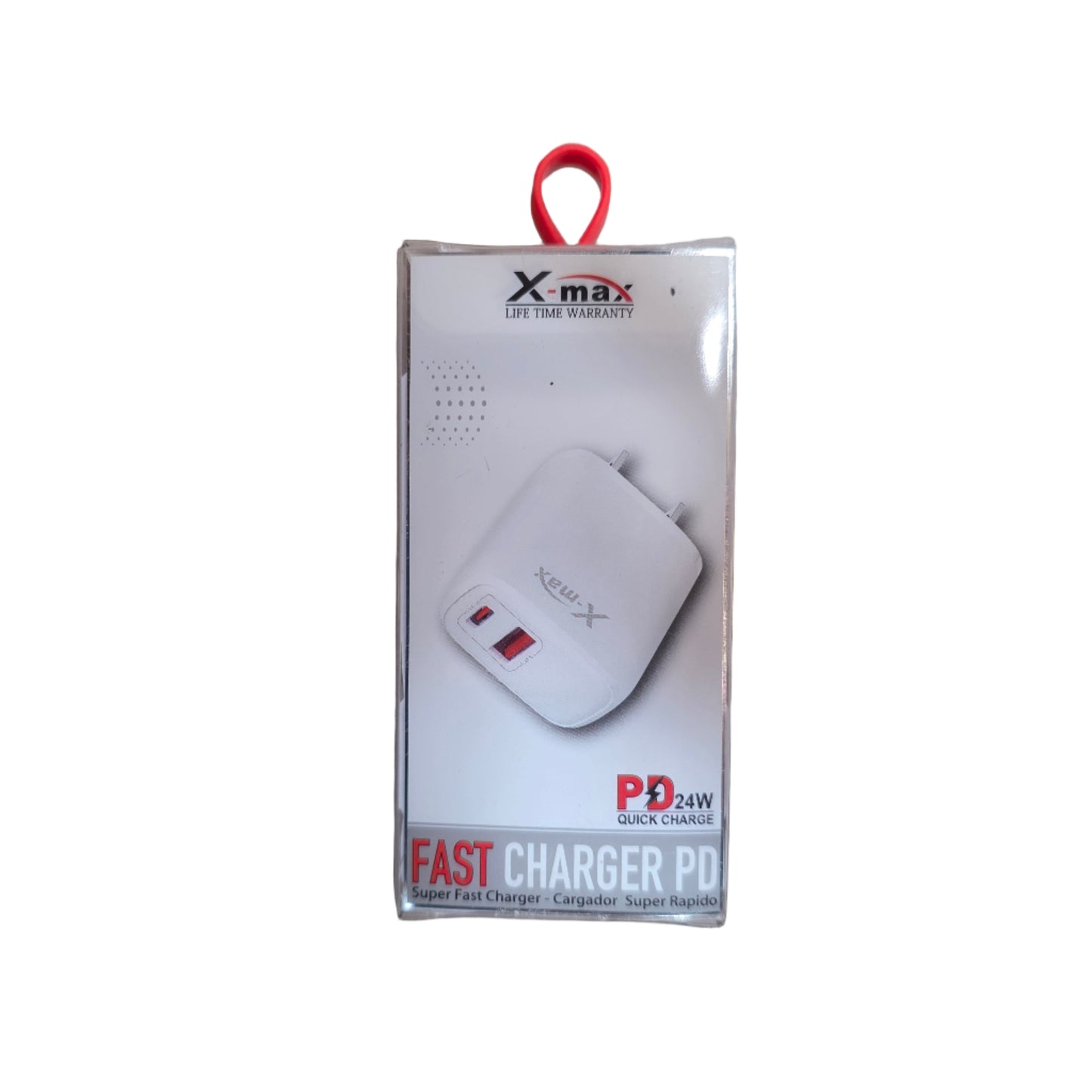 ACCESSORIES ADAPTER 2 USB 1 TYPE-C WHT 24W PD 1CT