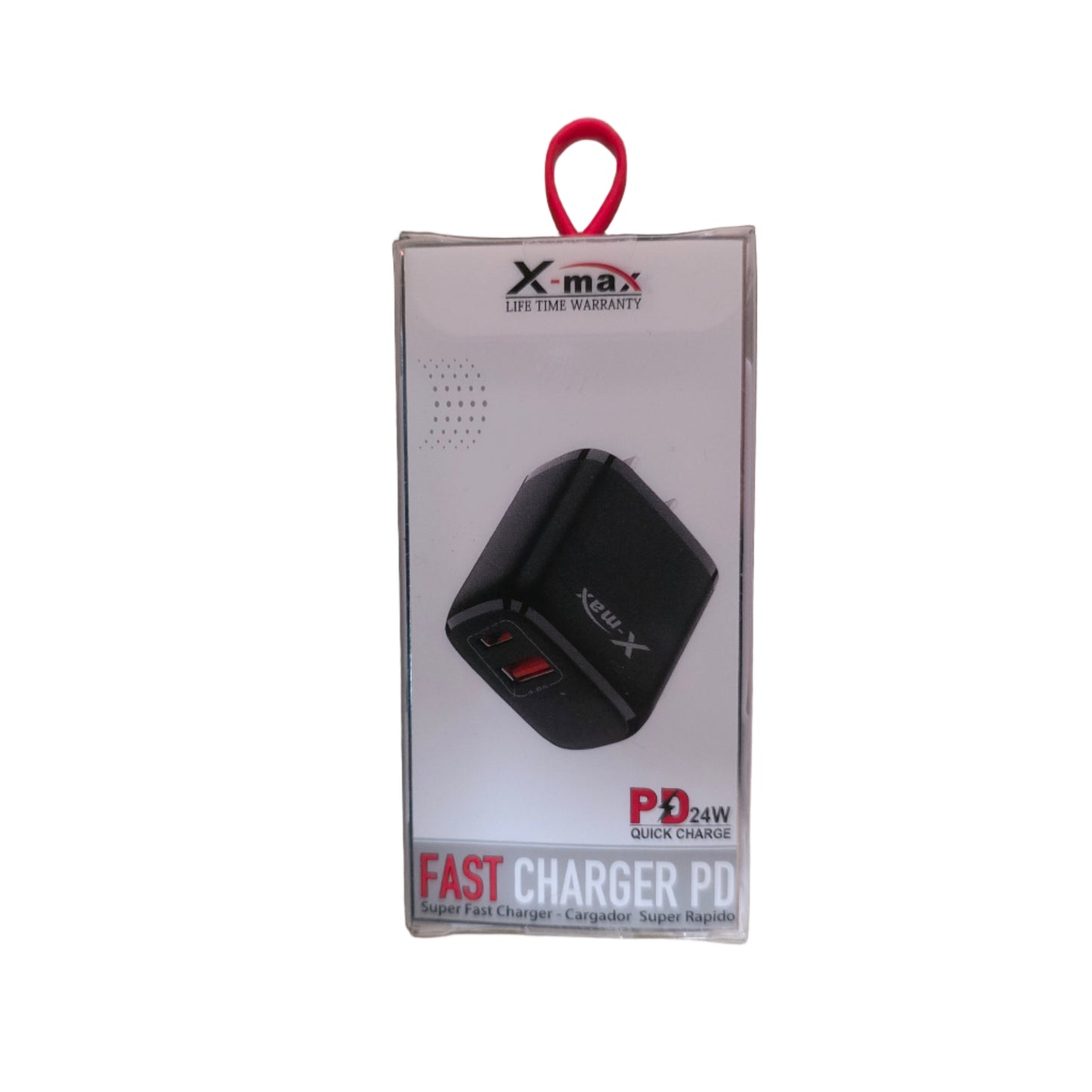 ACCESSORIES ADAPTER 1 USB 1 TYPE-C BLK 24W PD 1CT