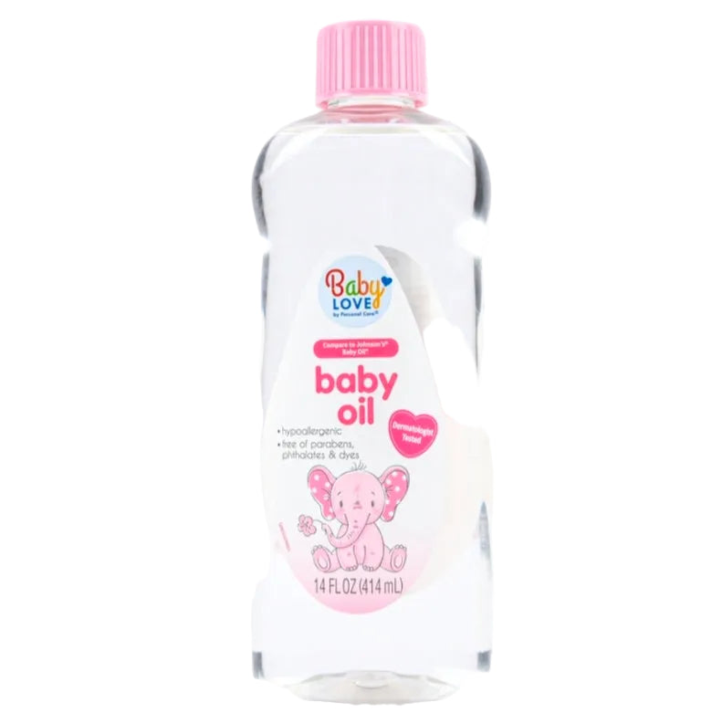 BABY LOVE BABY OIL 14 OZ 1CT