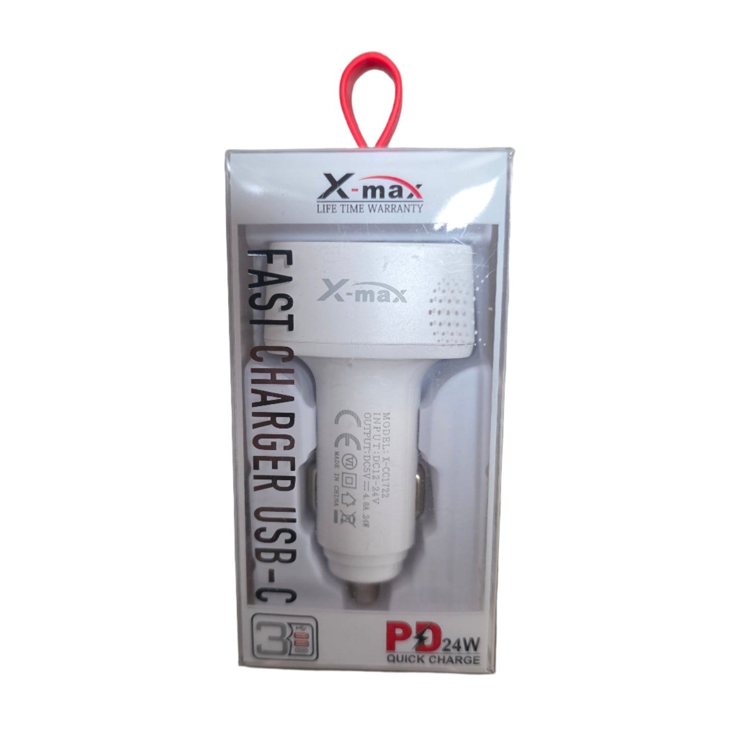 ACCESSORIES ADAPTER 2 USB 1 TYPE-C WHT 24W PD 1CT