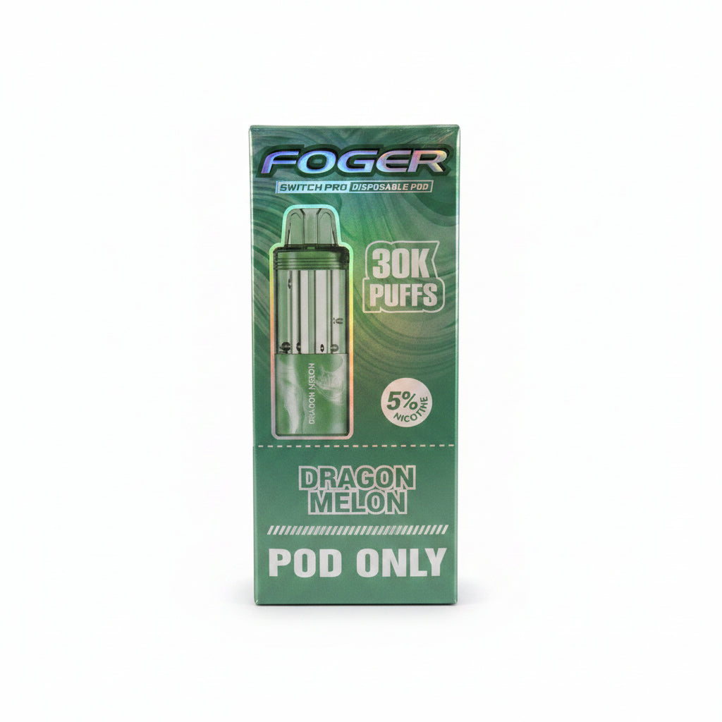 VAPE FOGER PODS 30K DRAGON MELON 5PK