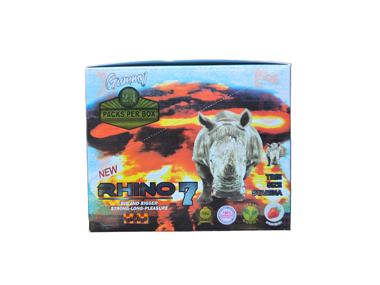 RHINO7 GUMMY MALE ENHANCEMENT 1CT 24PK