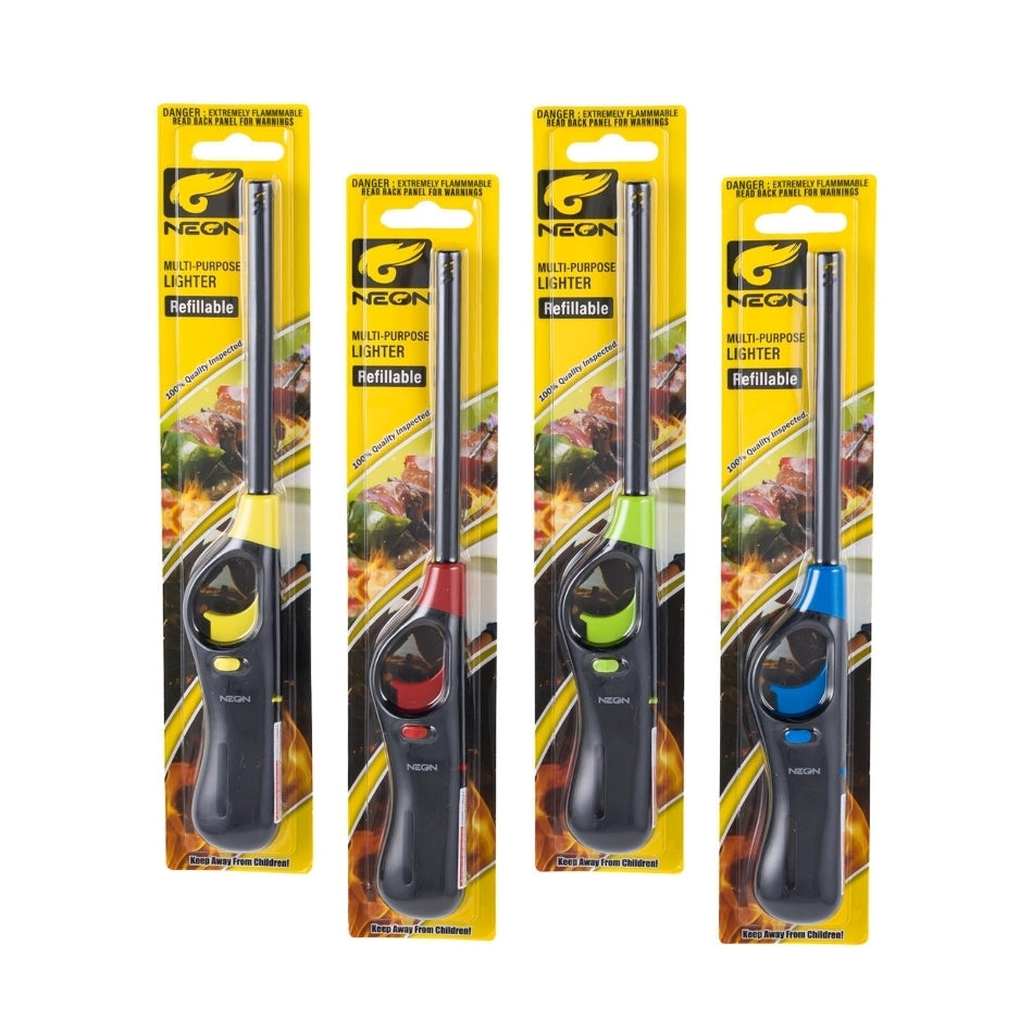 LIGHTER NEON BBQ LONG 1PK