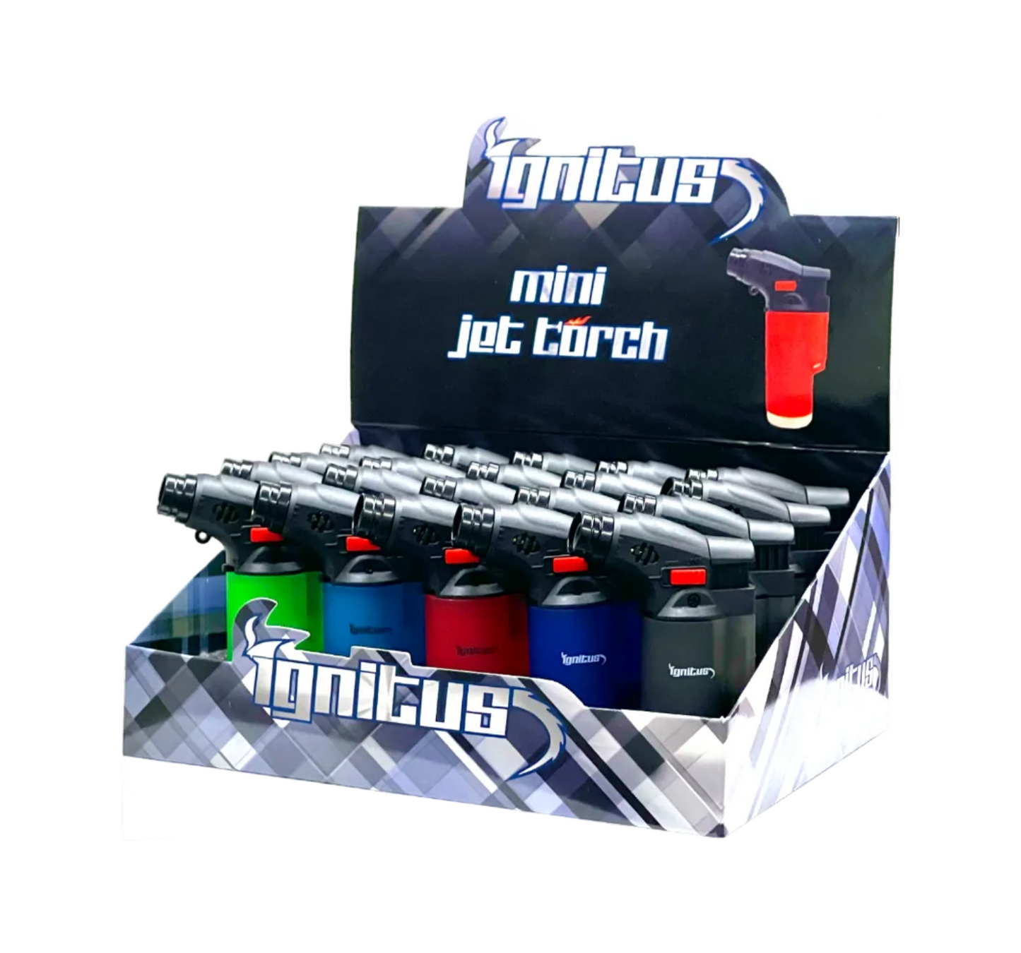 IGNITUS MINI JET TORCH 20PK