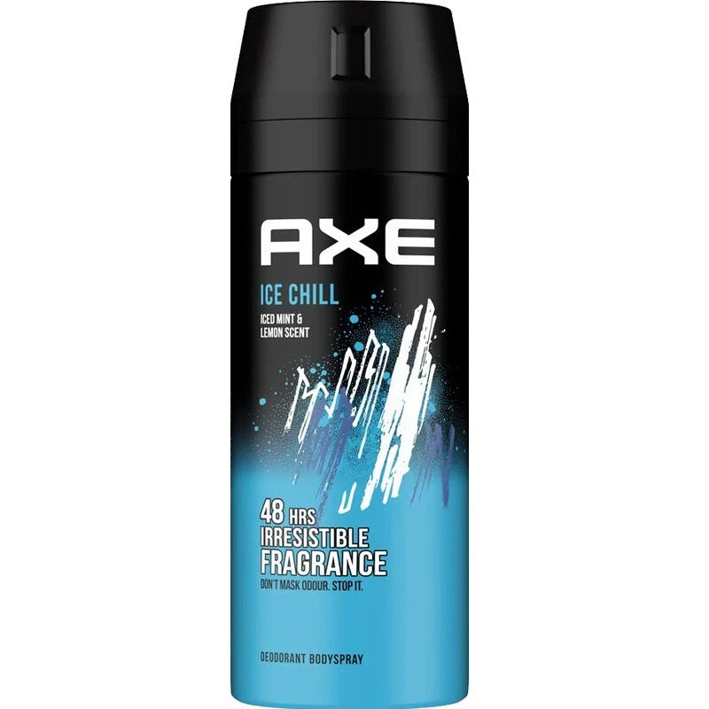 AXE DEODORANT BODY SPRAY ICE CHILL 150ML 1CT