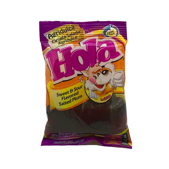 HOLA SWEET & SOUR SALTED PLUM 12PK 3.5OZ 1CT