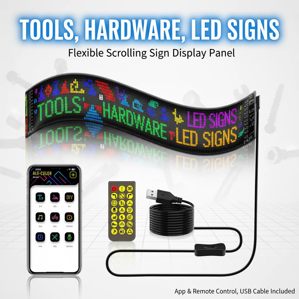 HARDWARE & LED SIGNS
