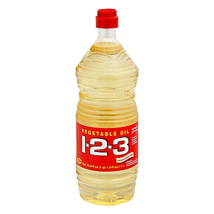 1-2-3 VEGETABLE OIL 16.9 OZ 1CT