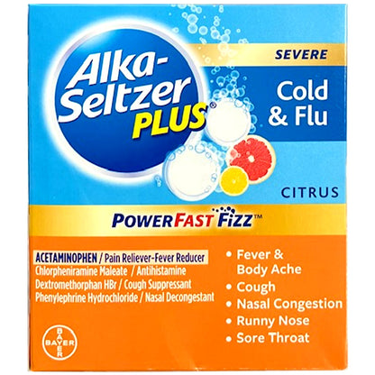 MEDICINE ALKA-SELTZER PLUS CITRUS DUAL 25PK 1CT