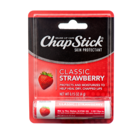 CHAPSTICK LIP BALM STRAWBERRY