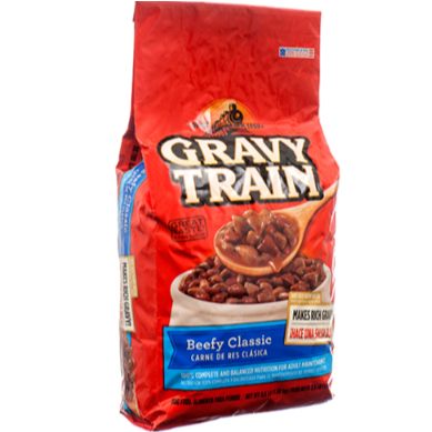 DOG FOOD GRAVY TRAIN BEEF FLAVOR 3.5LBS 1CT