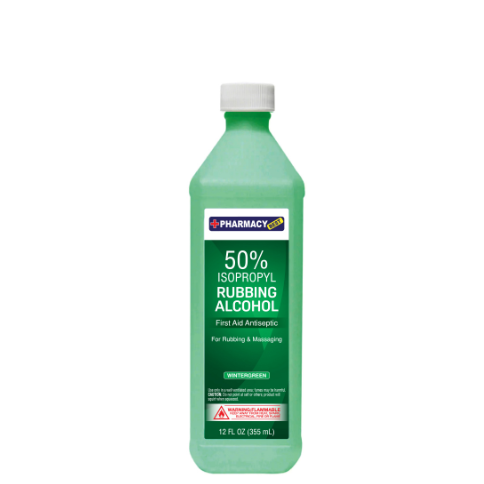 RUBBING ALCOHOL PHARMACY 50% WINTERGREEN 12OZ