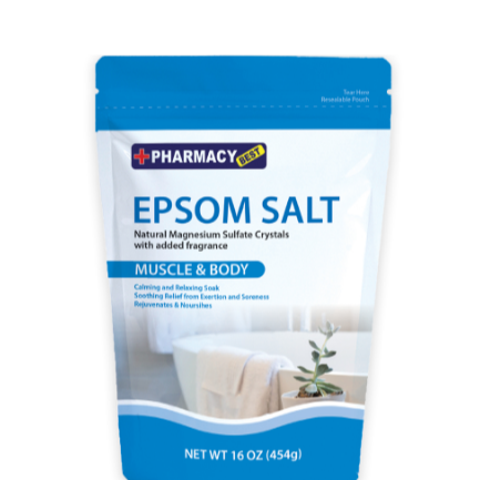 EPSOM SALT MUSCLE&BACK 16OZ