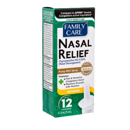 NASAL RELIEF FAMILY CARE SPRAY SEVERE 0.5OZ