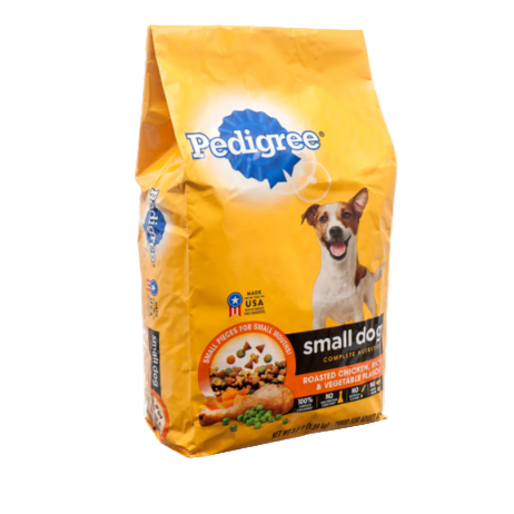 DOG FOOD PEDIGREE SMALL DOG BAG 3.5LB 1CT