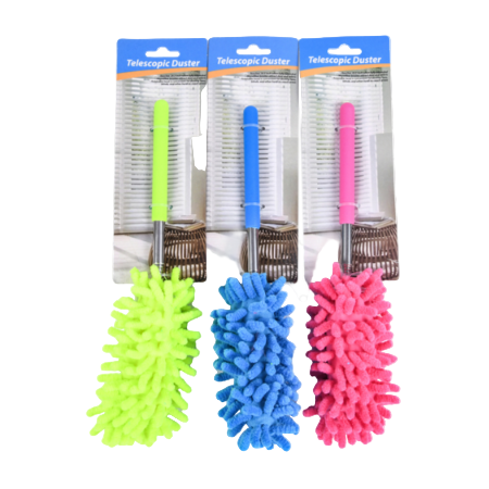 TELESCOPIC DUSTER ASSORTED COLORS 1PK