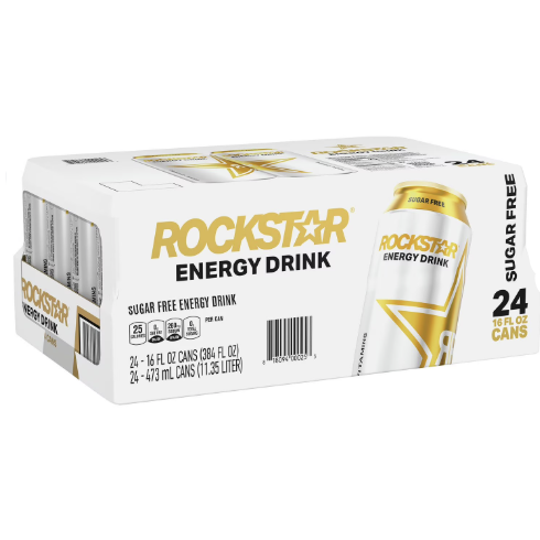 ROCKSTAR SUGAR FREE ENERGY DRINK 16 OZ 24PK